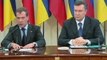 2/3 Совместная пресс-конференция Медведева и Януковича