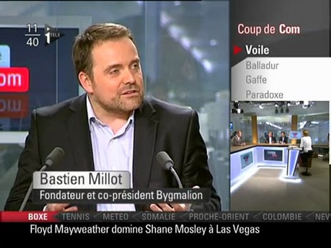 Bastien Millot (Bygmalion) dans Coup de Com le 2 mai 2010