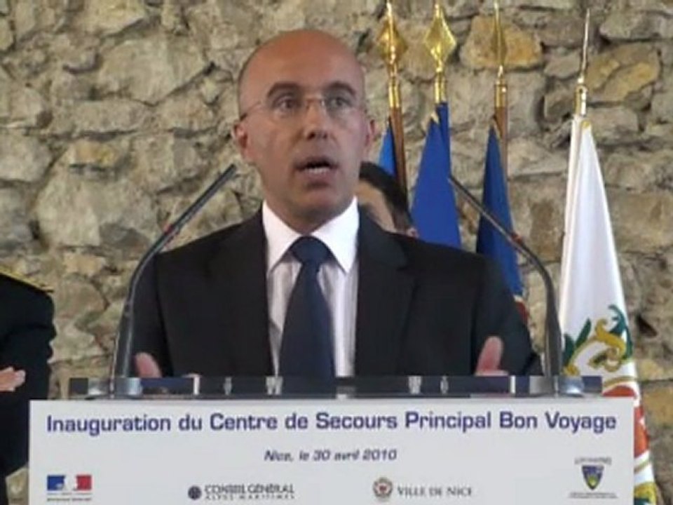Inauguration de la caserne SDIS Bon voyage