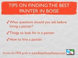 Boise house painting, Boise house painting contractors
