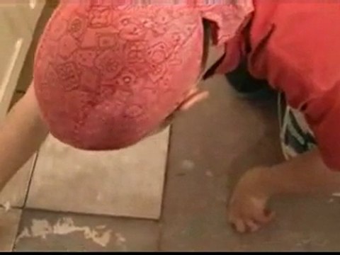 Floor Tile Laying - Part 5 - Laying Floor Tiles Continually