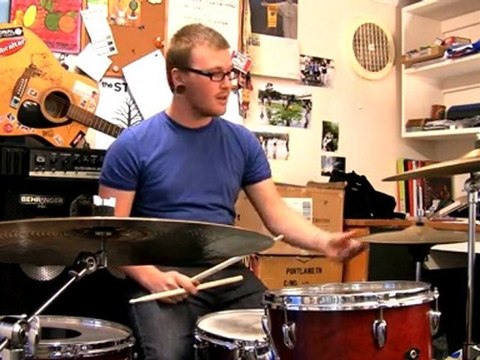 Drum Lessons - How to play Percussion with Kit Hardware