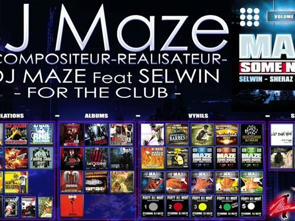 DJ MAZE FEAT SELWIN : FOR THE CLUB