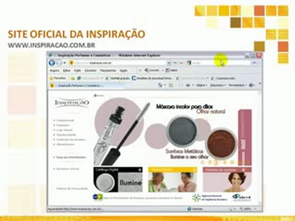 Apresentação 2010 da Inspiração Cósmeticos e Perfumes Ltda