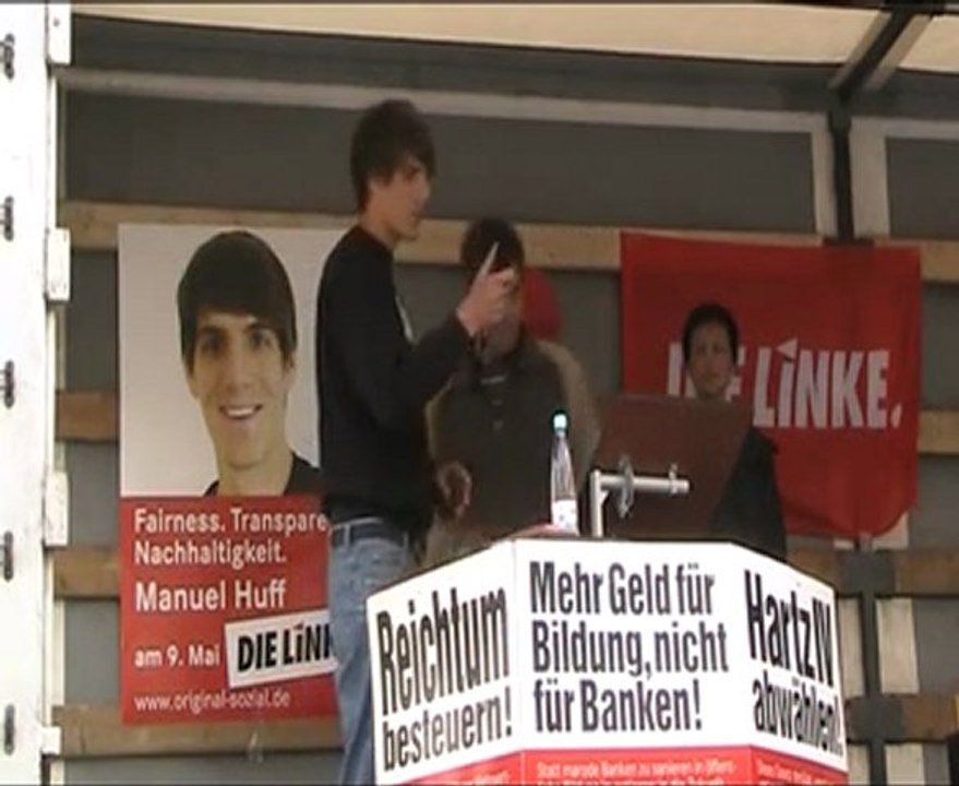 Die Linke, Rede in Iserlohn mit Sarah Wagenknecht 1/6