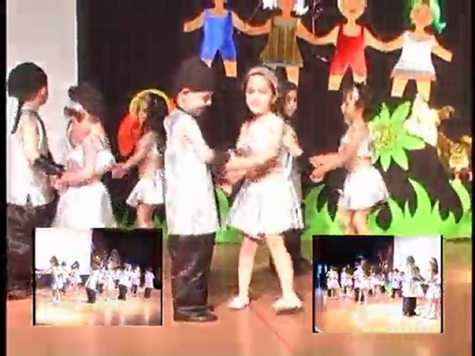 okulöncesi dans gösterisi