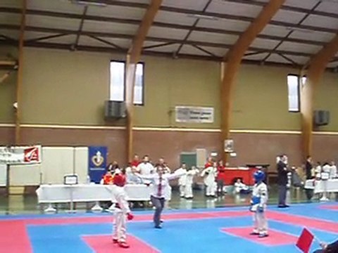 Finale trophée Dargent 2010 Hugo Novais en rouge