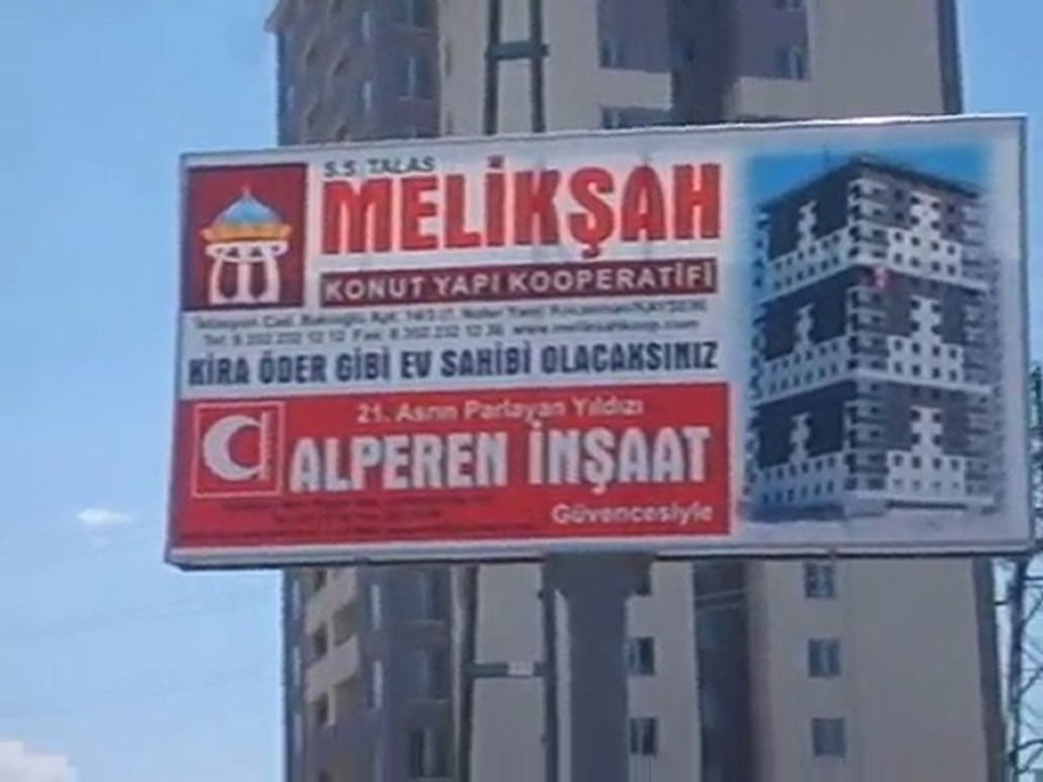 Melikşah Kooperatifi 04 Mayıs 2010 İnşaat Çalışmaları