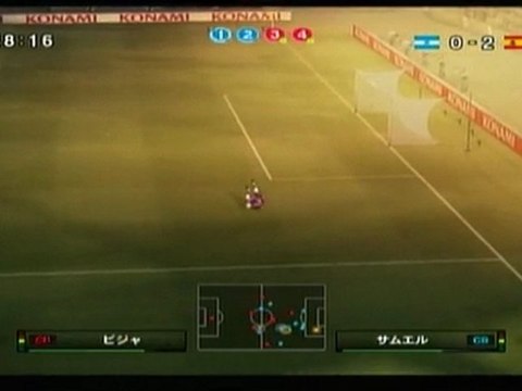 ウイイレ２０１０　アルゼンチンｖｓスペイン