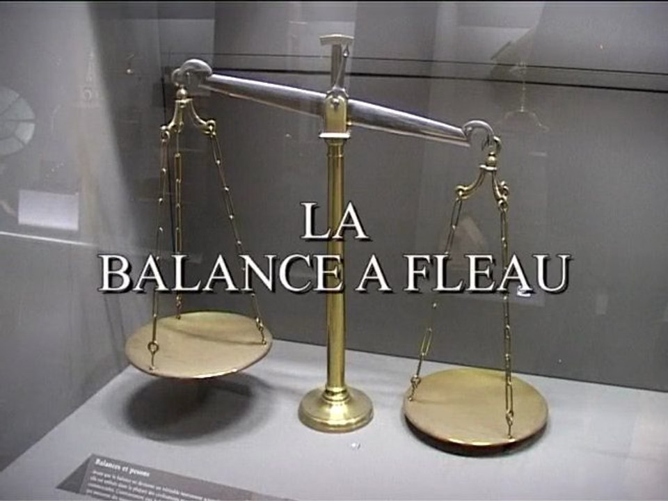 La balance à fleau
