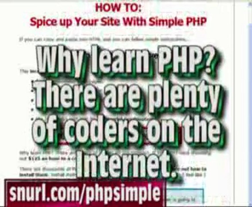 Simple PHP - Css Training | Php Examples - video Dailymotion