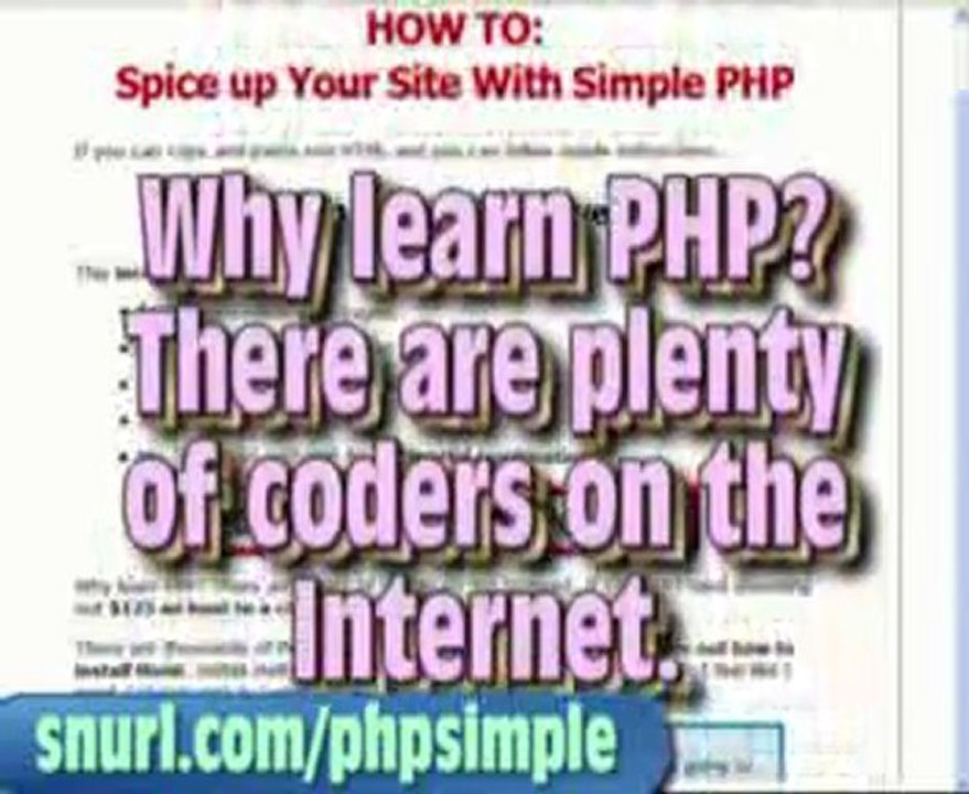 Simple PHP - Run Php Script | Online Php Training