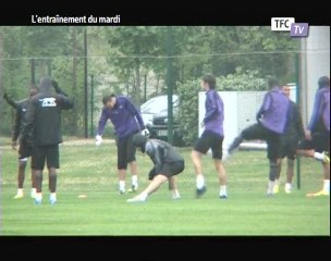 L'entraînement du mardi