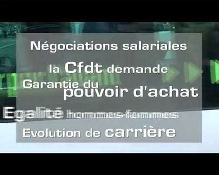 Le pouvoir d'achat (Expression directe CFDT avril 2010)