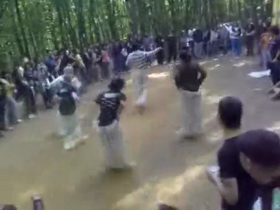 Çuvalla Koşu Yarışması Zincirleme Kaza