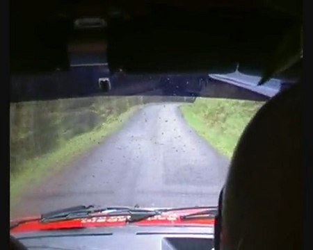 Rallye val d'agout 2010 ESTEVE BOYADJOGLOU ES3 !