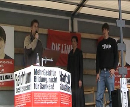 Die Linke, Rede in Iserlohn mit Sarah Wagenknecht 6/6