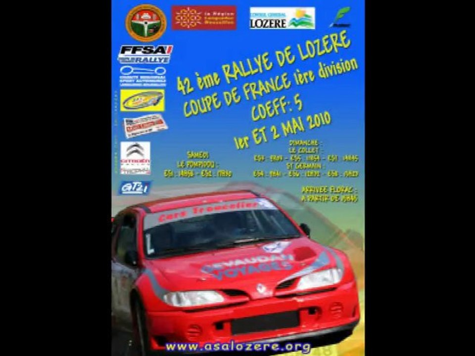 rallye de lozére 2010
