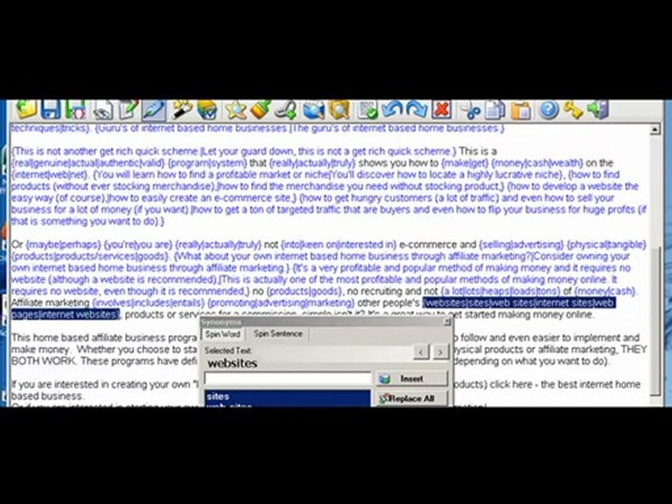 Easy, Affordable Article Spinning Software!