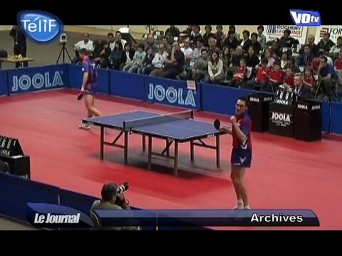 Tennis de table : Mattenet aux championnats de France Elite (Val d'Oise)