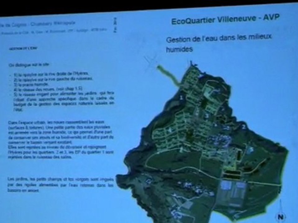 Eco quartier Villeneuve à Cognin