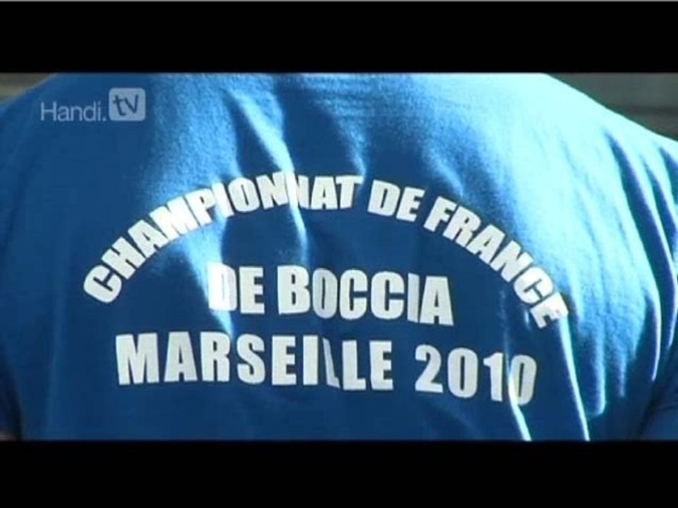Le championnat de France de Boccia à Marseille