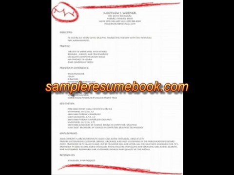 Resume eBook How to write a resume tips samples
