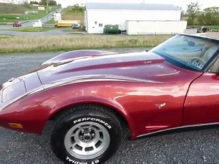 1978 Dark Red L82 4spd Corvette for sale