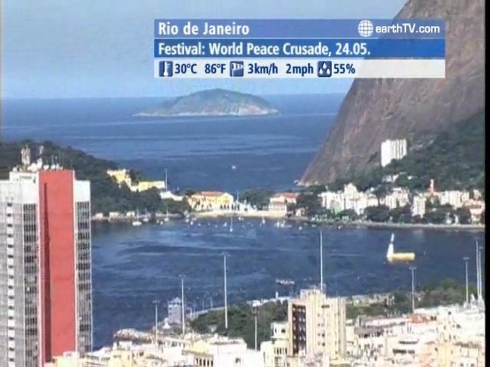 St. Andrews - Canada, Cape Town - South Africa, Hamburg - Germany, Ekaterinburg - Russia, Rio de Janeiro - Brazil, Honolulu - USA, Venice - Italy