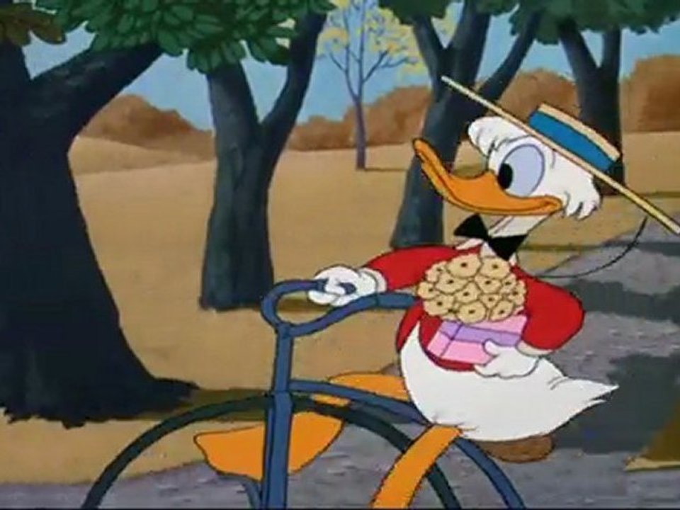 ドナルドはデイジーに首ったけ　アニメ