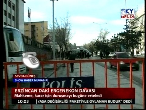 Erzincan'daki Ergenekon Davası