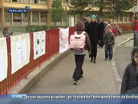 Rythme scolaire : Débat à l'école Gutenberg de Strasbourg