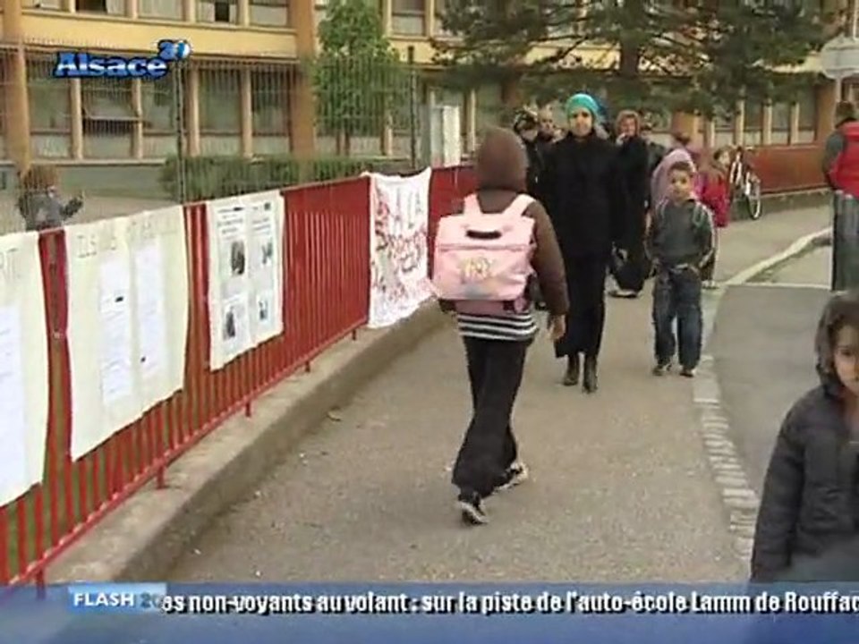 Rythme scolaire : Débat à l'école Gutenberg de Strasbourg