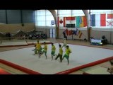 Gymnaestrada Rennes 2010 Brésil Groupe 2 Saint-Brieuc