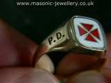 Scottish Knights Templar Ring
