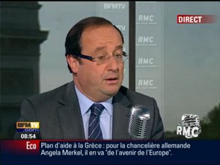 F. Hollande à propos de F. Lefebvre sur BFM TV - 5 mai 2010