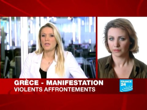 Flambée de violence lors des manifestations à Athènes