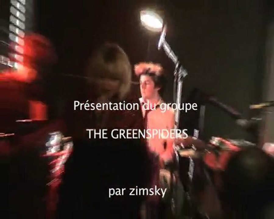 THE GREENSPIDERS présentation mai 2010