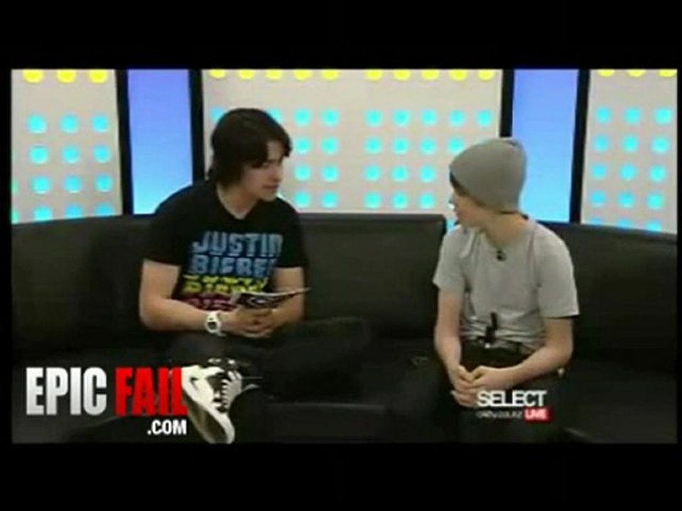 Justin Bieber Fail