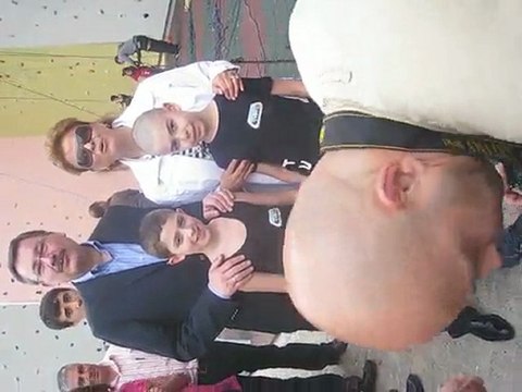 Spor tırmanış ve başkan melih gökçek öğrencilerle beraber