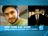 New York car bomb: Faisal Shahzad charged with 5 counts