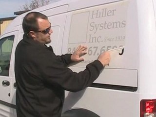 Apply Vinyl Lettering To Your Van