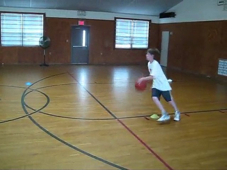 Basketball Agility: Circle the Cone Drill