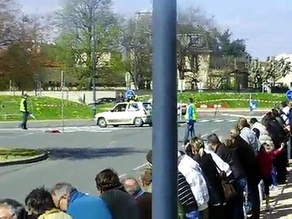 Super 5 gt turbo phase 1 slalom belleville 11/04/2010