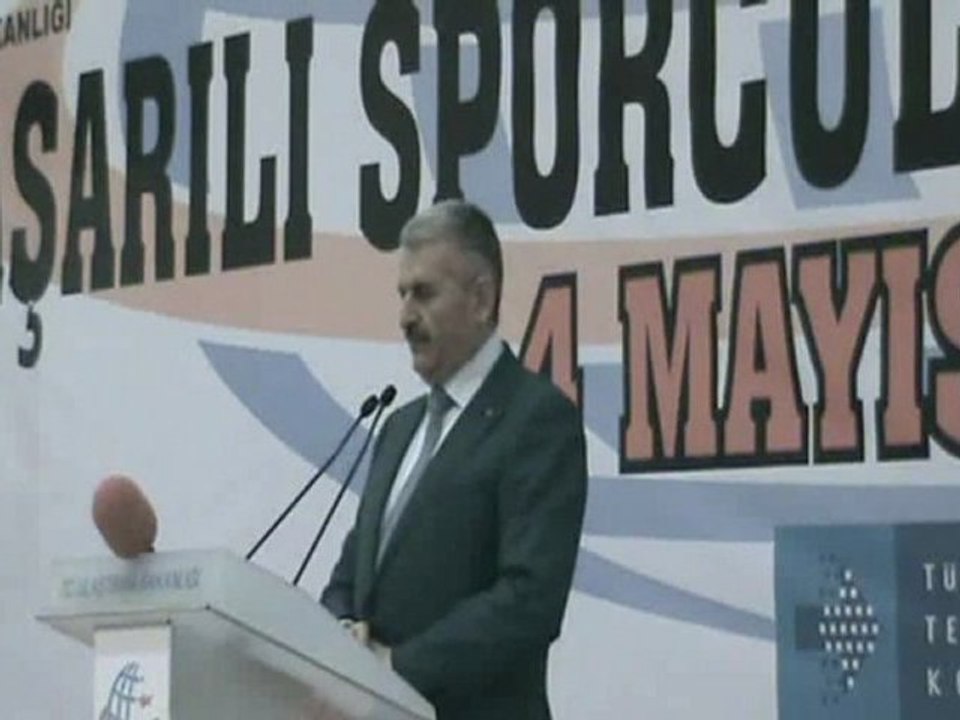 Binali Yıldırım Odul Toreni Konusmasi