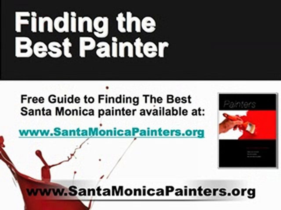 SANTA MONICA HOUSE PAINTERS CONTRACTORS PAINTING