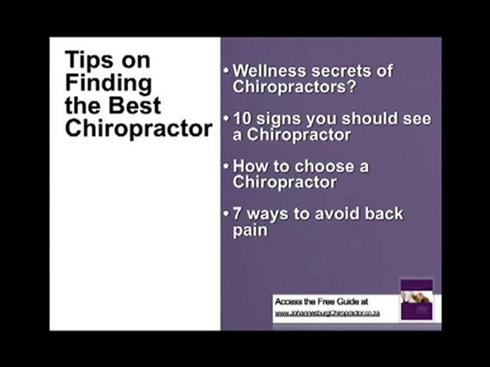 Johannesburg Chiropractor
