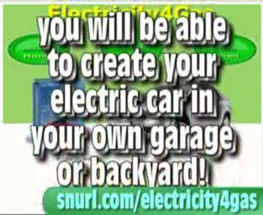 Electricity 4 Gas | Gas 2 Electric car