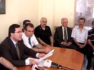 CHP MERSİN İL BAŞKANI YILMAZ ŞANLI'NIN BASIN AÇIKLAMASI