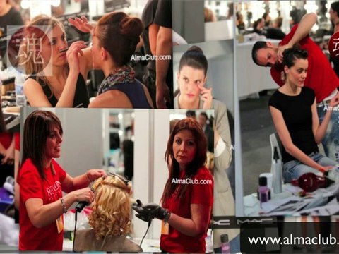 Backstage Madrid Moda Pasarela Cibeles Especial Novias 2010